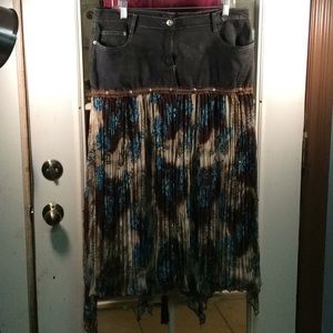 Beautiful Western look skirt